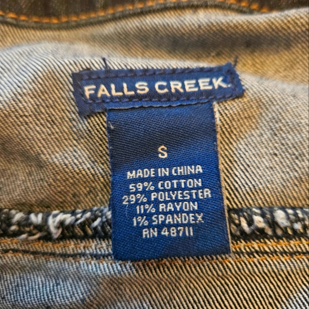 Fall Creek Jean Jacket - Size Small - Picture 5 of 6